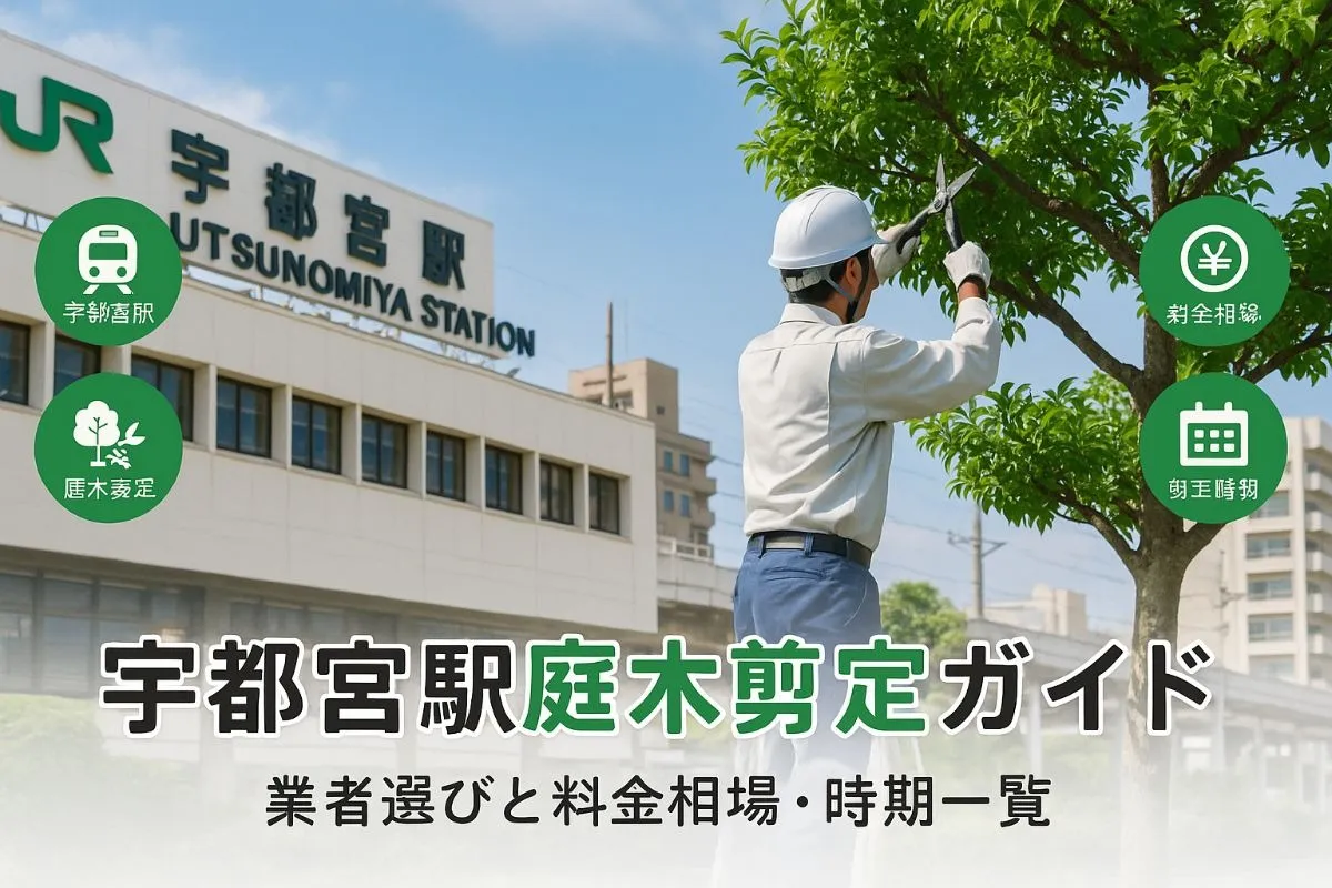 宇都宮駅で剪定の庭木管理を徹底解説！栃木の業者選びと料金相場・剪定時期一覧付き